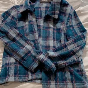 Vintage plaid jacket